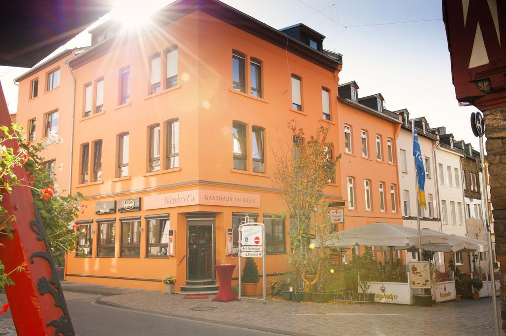 לאנשטיין Neubert'S Gasthaus Am Rhein מראה חיצוני תמונה